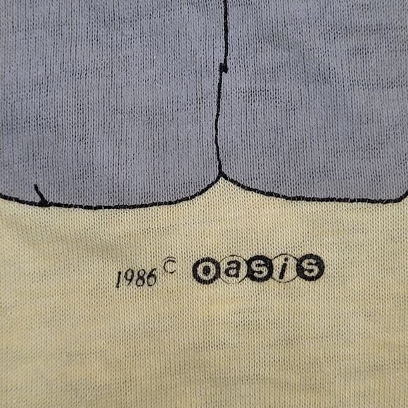 Vintage 1986 Koala Bear Shirt Womens XL 22x26 Yellow - Picture 15 of 16